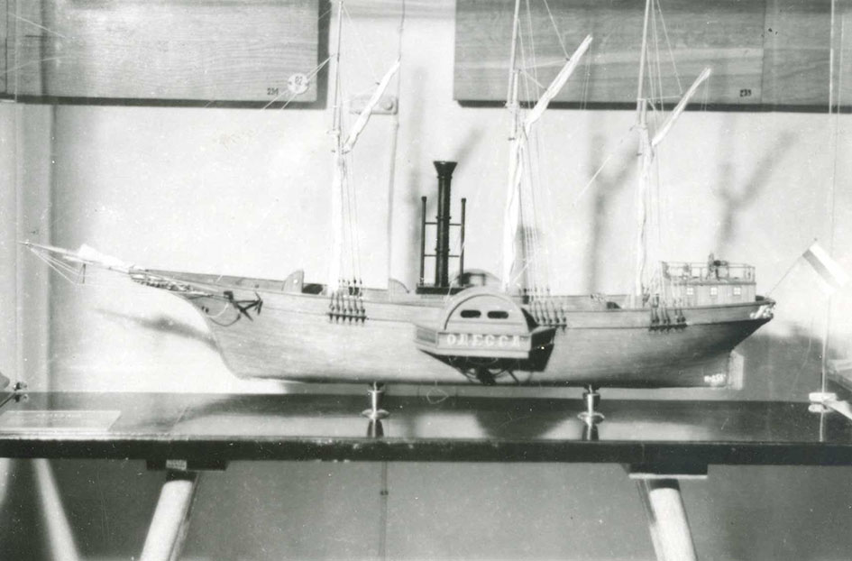 Модель пароплава «Одеса»